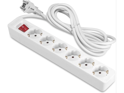 ON 6-vägs strömförgrening 3m