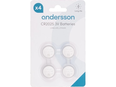 4-pack knappcellsbatterier