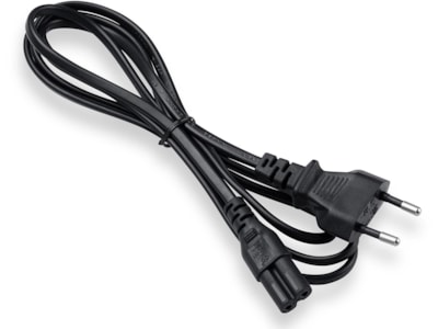 ON Strömkabel 2-pin, 1,5m (svart)