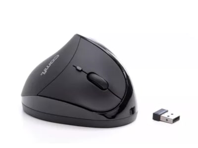 KENSON Vertical Mouse Comfi 2 trådlös mus (svart)