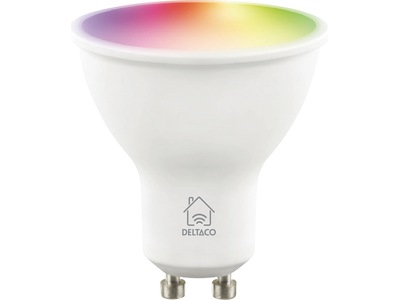 DELTACO WiFi Smart glödlampa RGB GU10