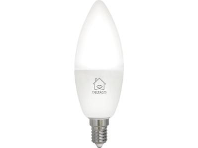 DELTACO Smart glödlampa E14