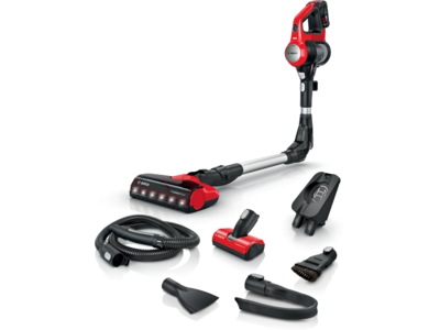 Bosch Unlimited 7 ProAnimal Uppladdningsbar dammsugare (röd)