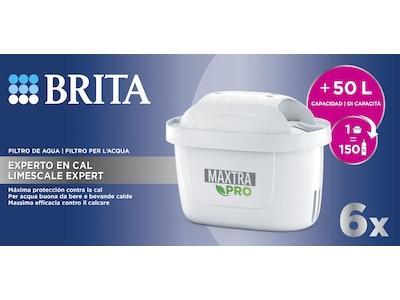 Brita Marella Maxtra Pro Limescale Expert vattenfilter (6-pack)