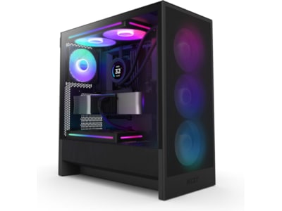 NZXT H5 Flow RGB Mid Tower (svart)