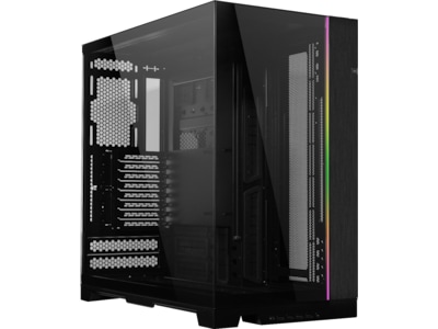 Lian Li O11 Dynamic Evo - Tower - ATX - genomskinlig sidopanel (härdat glas) - ingen strömförsörjning - svart - USB/ljud