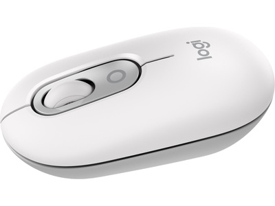 Logitech POP Icon trådlös mus (off-white)