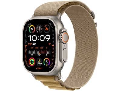 Apple Watch Ultra 2 49mm GPS + LTE Titan (naturlig)