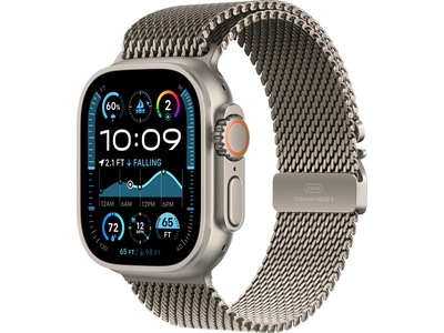 Apple Watch Ultra 2 49mm GPS + LTE Titan (naturlig)