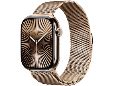 Apple Watch Series 10 46mm GPS + LTE Titan (guld)