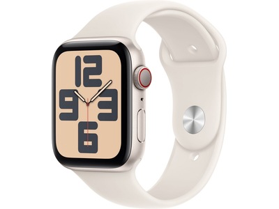 Apple Watch SE 44mm GPS + LTE Aluminium (stjärnglans)