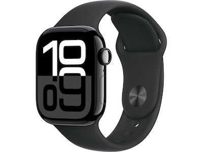 Apple Watch Series 10 GPS + LTE 42mm Aluminium (gagatsvart)