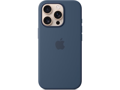 Apple iPhone 16 Pro Silikonskal (denim)