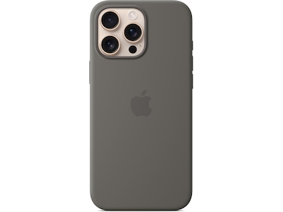 Apple iPhone 16 Pro Max Silikonskal (granitgrå)