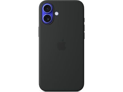 Apple iPhone 16 Plus Silikonskal (svart)