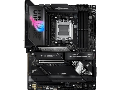 ASUS ROG STRIX X870E-E GAMING WIFI - Moderkort - ATX - Socket AM5 - AMD X870E Chipuppsättning - USB4, USB-C 3.2 Gen 2x2, USB-C 3.2 Gen2, USB 3.2 Gen 2, USB 3.2 Gen 1 - Wi-Fi 7, 5 Gigabit Ethernet, Bluetooth - inbyggda grafiken (CPU krävs) - HD-ljud (8 kan ASUS ROG STRIX X870E-E GAMING WIFI - Moderkort - ATX - Socket AM5 - AMD X870E Chipuppsättning - USB4, USB-C 3.2 Gen 2x2, USB-C 3.2 Gen2, USB 3.2 Gen 2, USB 3.2 Gen 1 - Wi-Fi 7, 5 Gigabit Ethernet, Bluetooth - inbyggda grafiken (CPU krävs) - HD-ljud (8 kan