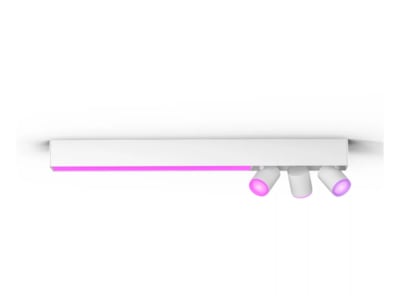 Philips Hue Centris taklampa med 3 spotlights (vit)