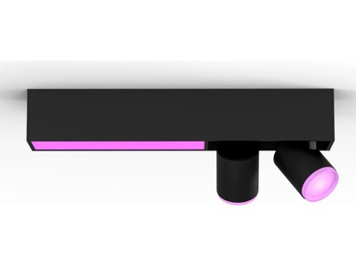 Philips Hue Centris taklampa med 2 spotlights (svart)