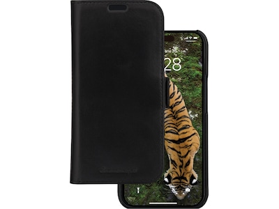 dbramante1928 iPhone 15 Lynge 2-i-1 plånboksfodral (svart)