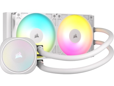 Corsair Nautilus 240 ARGB CPU Kylare (vit)