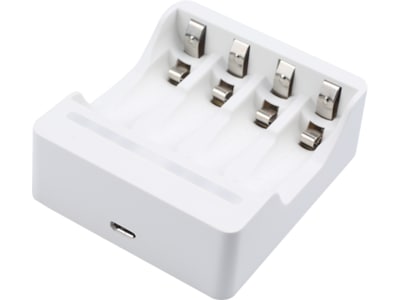 Andersson USB-C batteriladdare AA/AAA (vit)