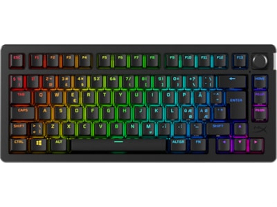 HyperX Alloy Rise 75 Trådlöst Gamingtangentbord (svart)