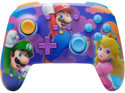 PowerA Enhanced Wireless kontroller Color Splash Heroes
