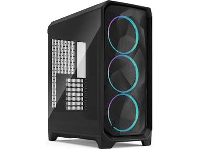Fractal Design Meshify 3 RGB - Tower - utökad ATX - ingen strömförsörjning (ATX) - svart TG ljus ton - USB/ljud Fractal Design Meshify 3 RGB - Tower - utökad ATX - ingen strömförsörjning (ATX) - svart TG ljus ton - USB/ljud