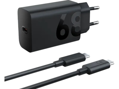 Lenovo 68W Väggladdare (svart)
