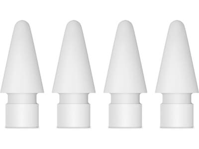 Spetsar till Apple Pencil, 4-pack (vit)