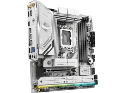 ASRock B860M Steel Legend WiFi Moderkort - Intel B860 - Intel LGA1851 socket - DDR5 RAM - Micro-ATX