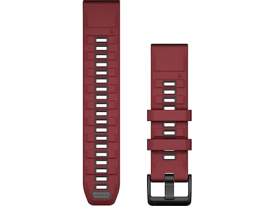 Garmin QuickFit Silikonarmband 22mm (marsala/grafit)
