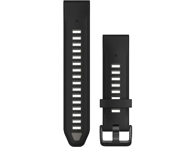 Garmin QuickFit Silikonarmband 20mm (svart/grå)