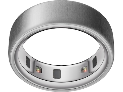Oura Ring 4 Smart Ring str. 9 (borstad silver)