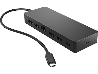 HP Universal USB-C Multiport Hub (svart)