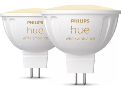 Philips Hue WA 4.7W 12V MR16 glödlampa 2PK