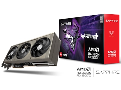 Sapphire Radeon RX 9070 NITRO+ - 16GB GDDR6 RAM - Grafikkort
