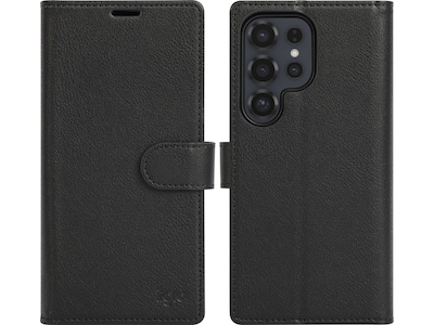 iiglo Galaxy S25 Ultra 2-i-1 Plånboksfodral (svart)