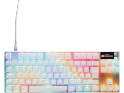 SteelSeries Apex Pro TKL Gen 3 Gamingtangentbord (vit)