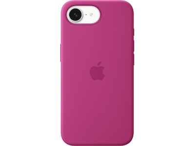 iPhone 16e Silikonskal (lila fuchsia)
