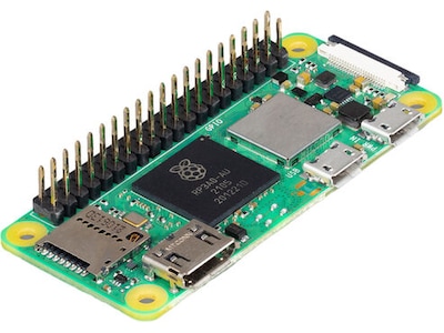 Alternativ bild 0 för Raspberry Pi Raspberry Pi Zero 2 WH 512MB RAM - WiFi + BT 4.2 - ze złączami}
