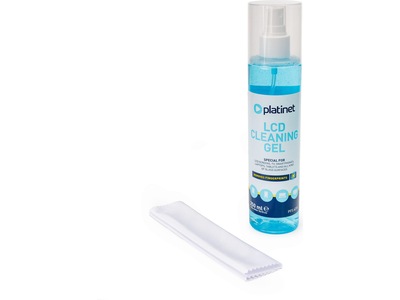 Platinet LCD Cleaning Gel 250ml + rengöringsduk