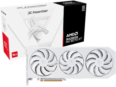 PowerColor Hellhound Spectral AMD Radeon RX 9070 XT (vit)