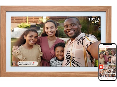 Denver PFF-2162LW 21,5" digital fotoram (ljus ek)