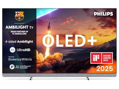 Philips 55" OLED910/12 OLED Plus Smart Ambilight AI TV (2025)