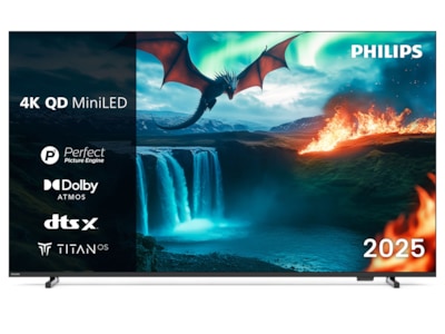 Philips 65" MLED810/12 QD Smart MiniLed TV (2025)