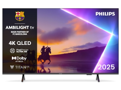 Philips 65" PUS8550/12 QLED Smart Ambilight TV (2025)