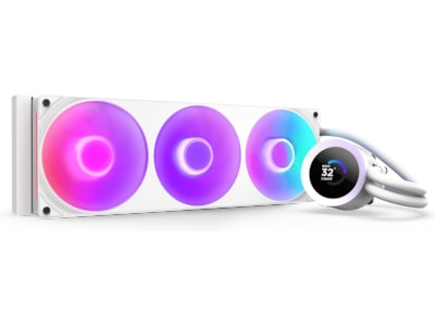 NZXT Kraken Plus 360 RGB White - CPU Vattenkylare