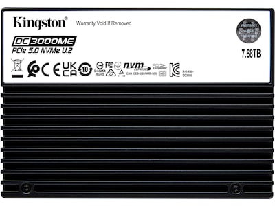 Kingston DC3000ME PCIe 5.0 NVMe U.2 7.68TB