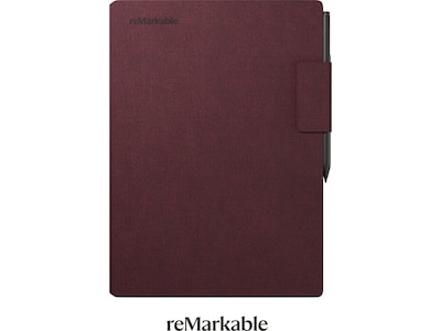reMarkable Paper Pro Book Folio (vinröd)